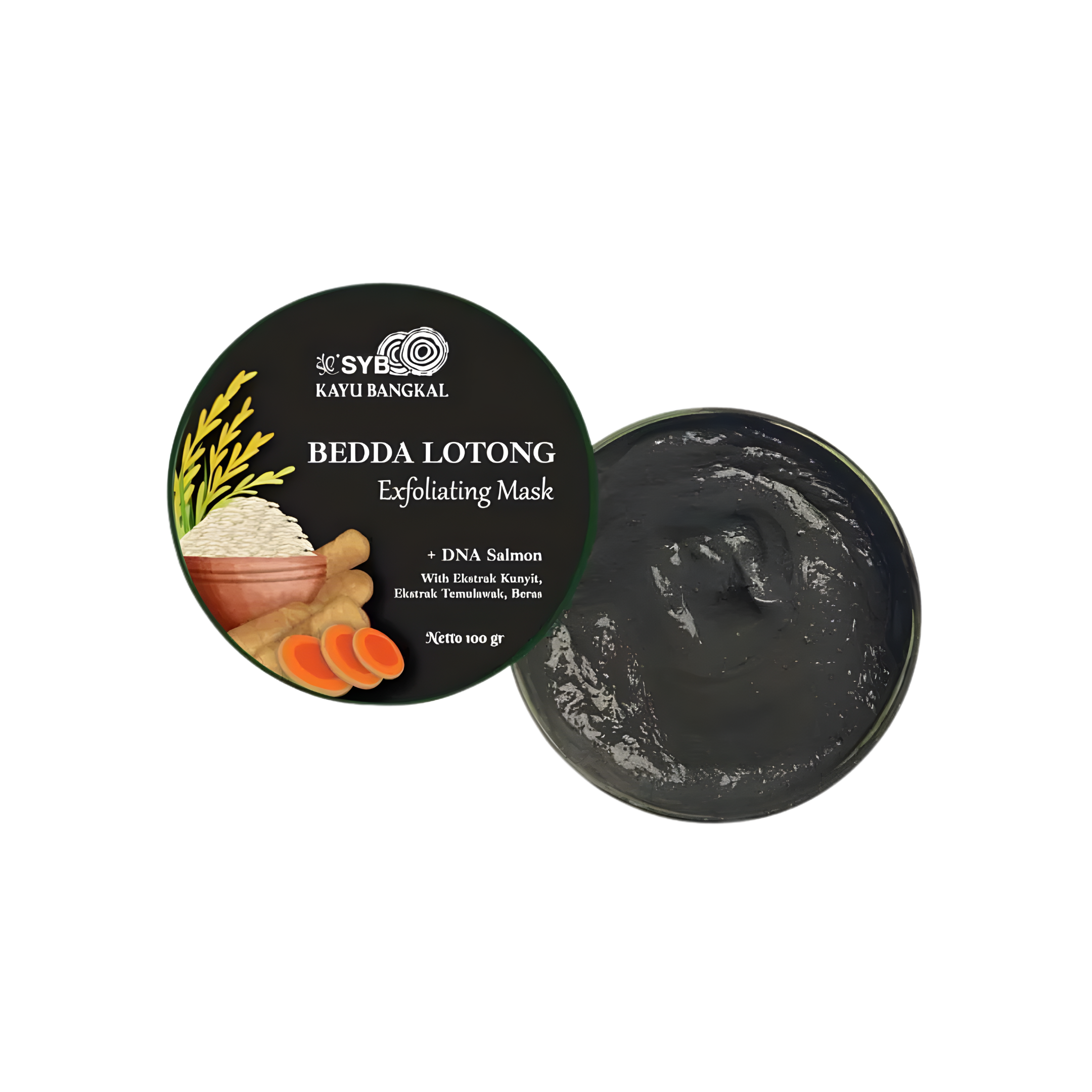 SYB Kayu Bangkal Bedda Lotong Exfoliating Mask