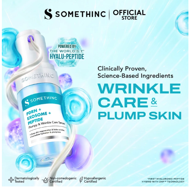 Royal Pesona Indonesia SOMETHINC PDRN + Exosome + Peptide Plumpy & Wrinkle Care Serum