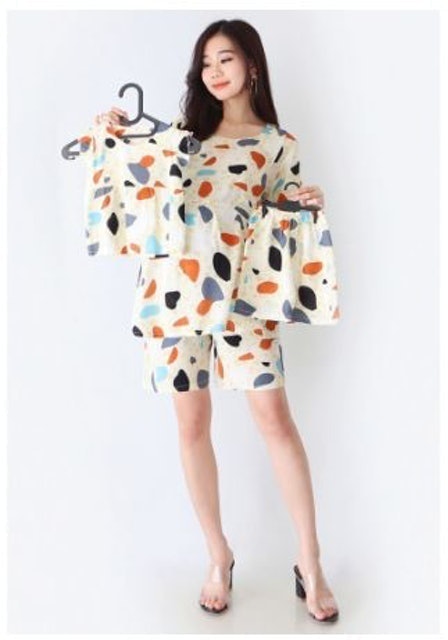 Eve Maternity Piyama Couple Baju Hamil Menyusui Anak FST004