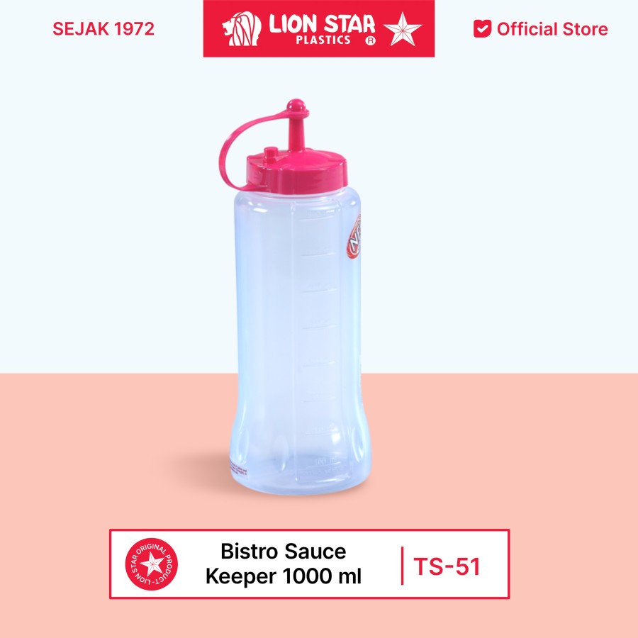 Cahaya Perdana Plastics Lion Star Sauce Keeper Bistro TS-51