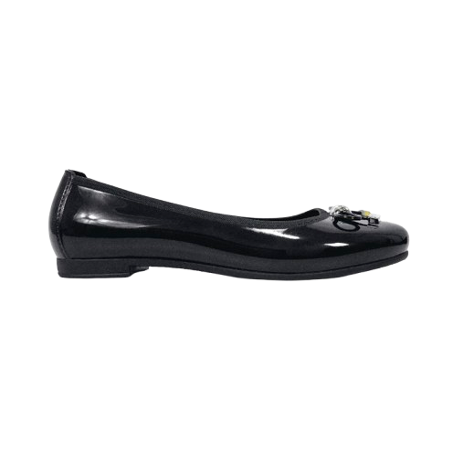Porto Flatshoes Wanita ｜ LSA-1 Hitam