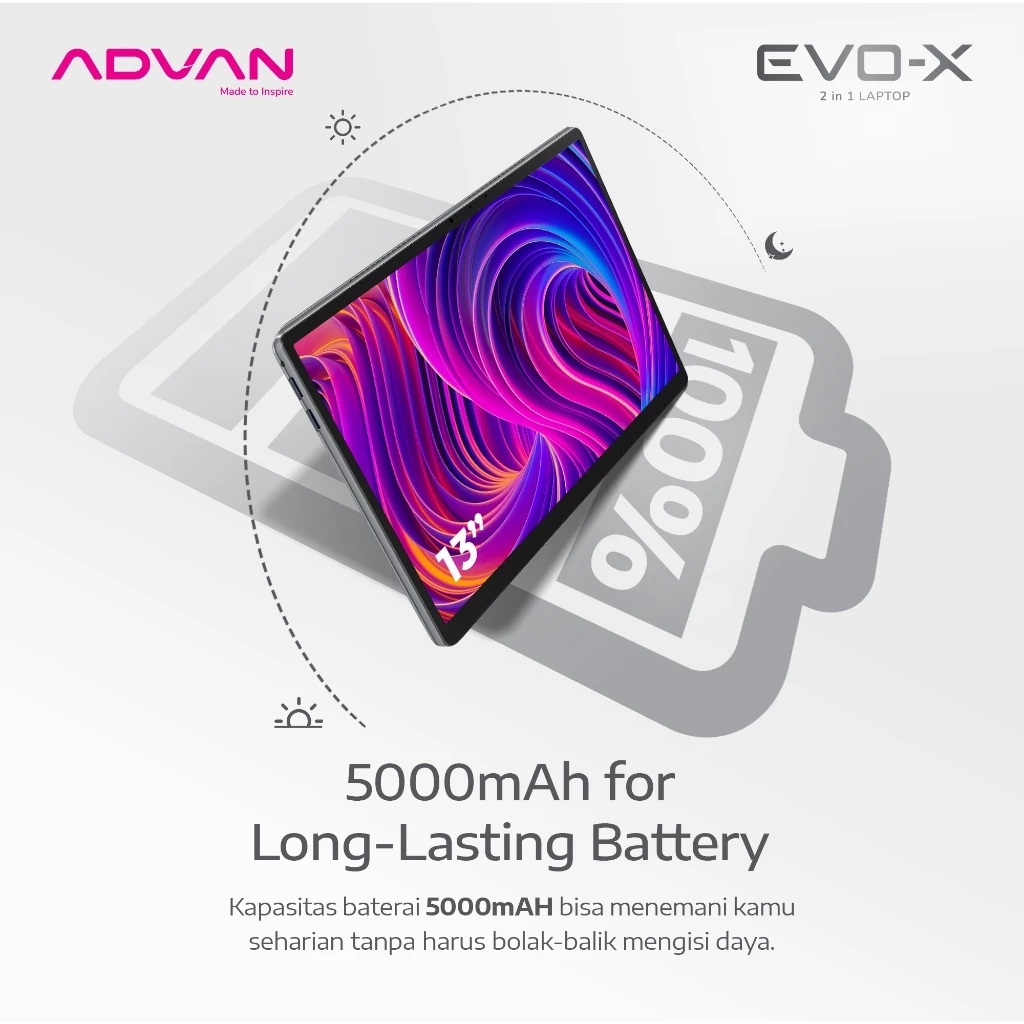 ADVAN EVO-X 2 in 1 Laptop 5