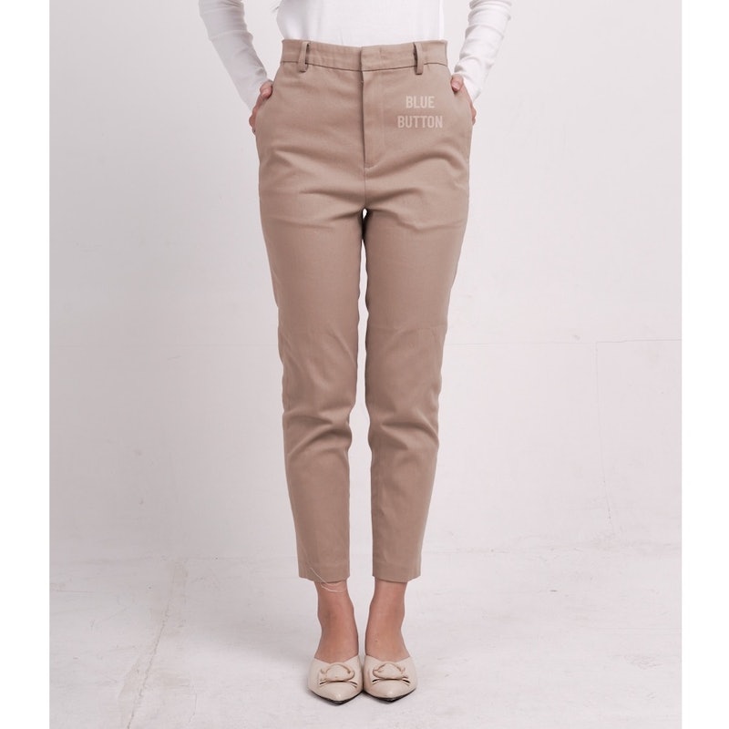 Highwaist Chino Ankle Pants 1
