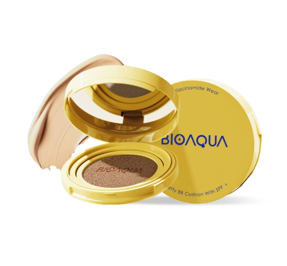 BIOAQUA Niacinamide Wear Pretty BB Cushion With SPF Natural