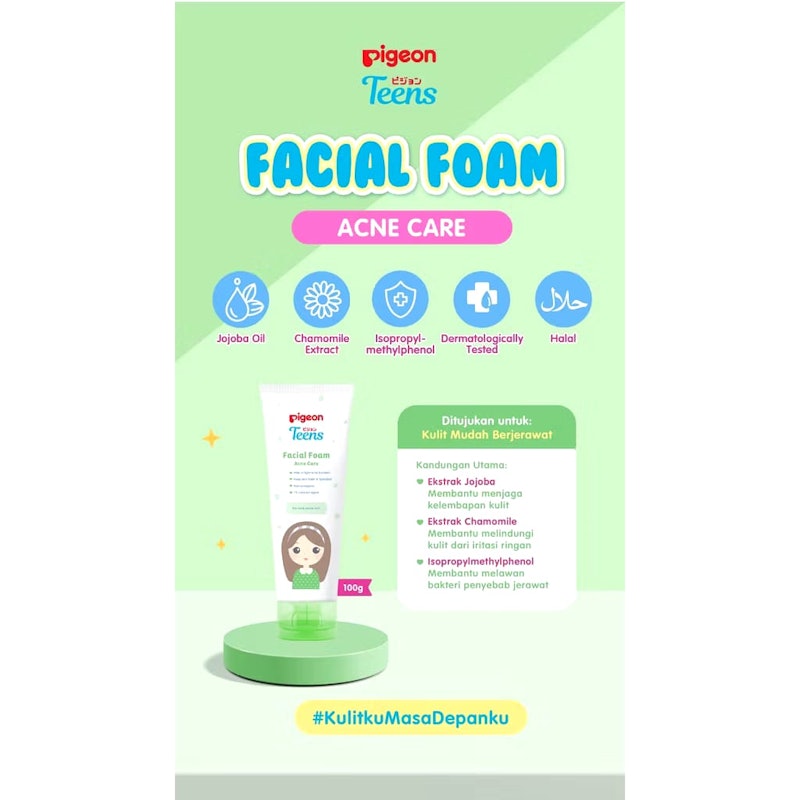 Teens Facial Foam Acne Care 5