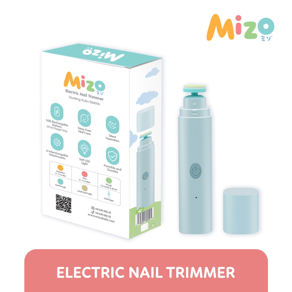 MIZO Baby Electric Nail Trimmer