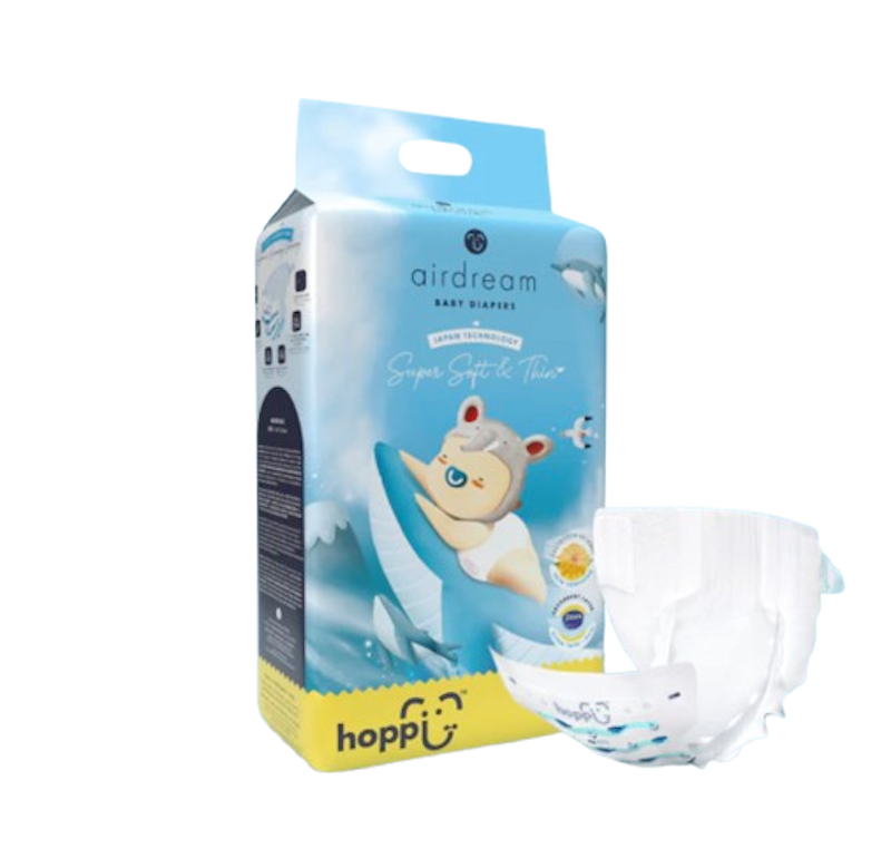 Hoppi Tape AirDream Diapers NB 1