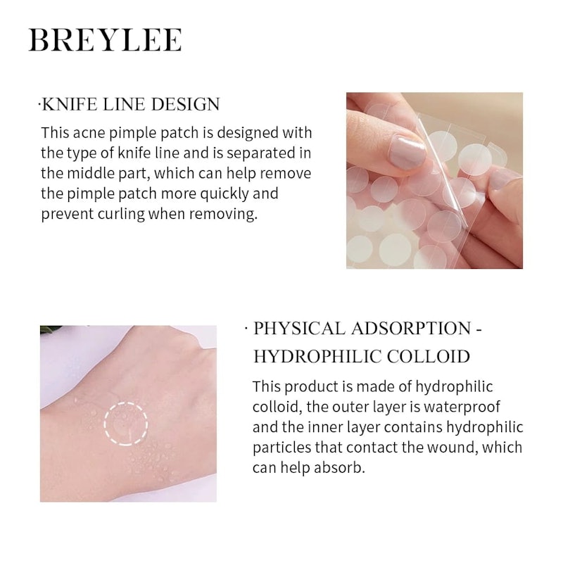 BREYLEE Acne Pimple Patch Night 5
