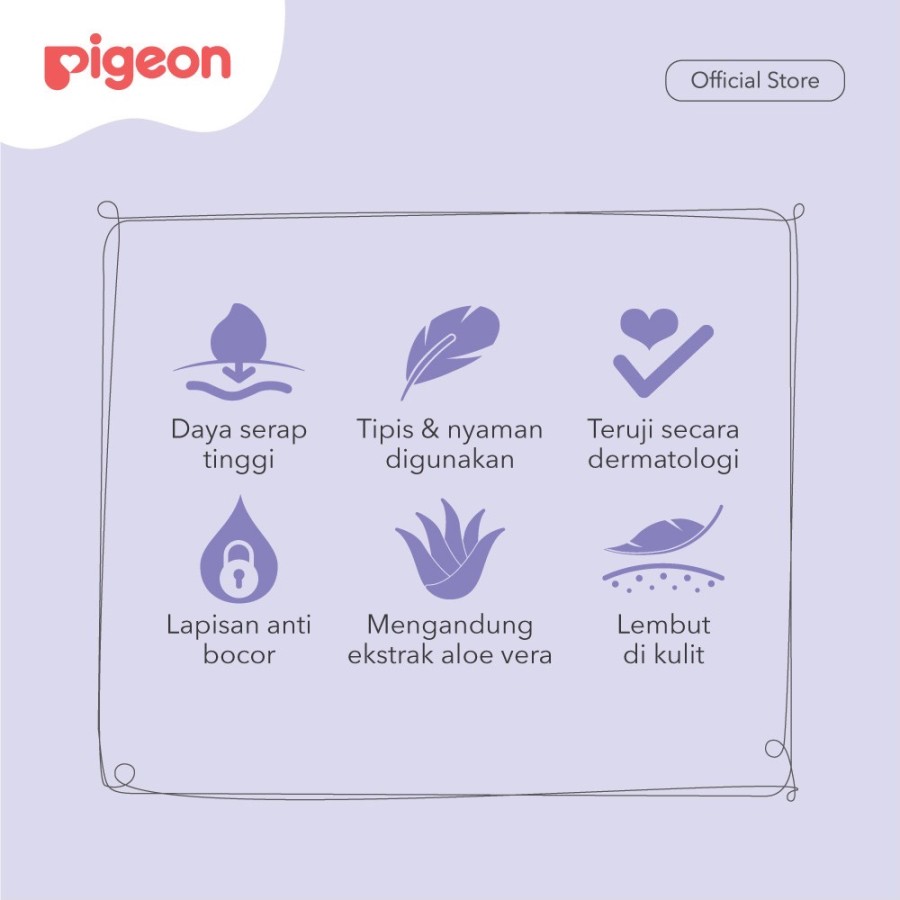 Pigeon Indonesia Pigeon Breastpad Comfy Feel