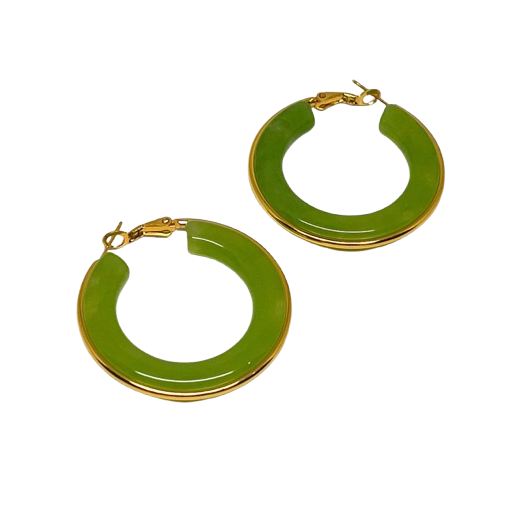 Serenity Studio Anting Titanium Giok Resin 1