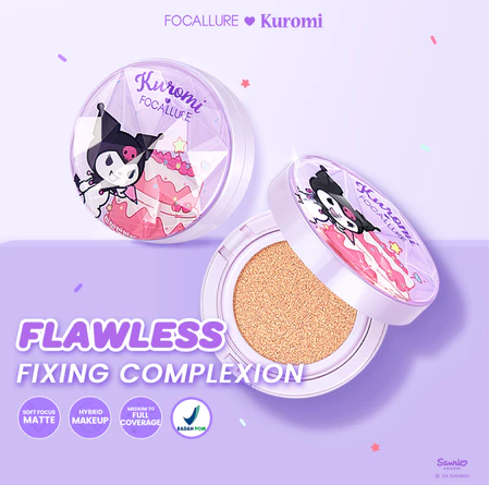 Sanrio Matte Cushion Poreless Lightweight 3