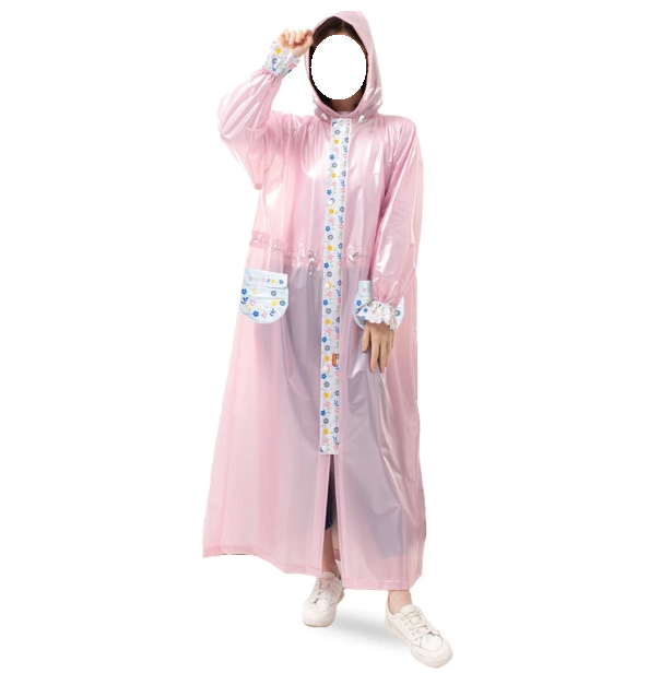 Tiger Head Jas Hujan Gamis Serut Eliza  ｜ 70007