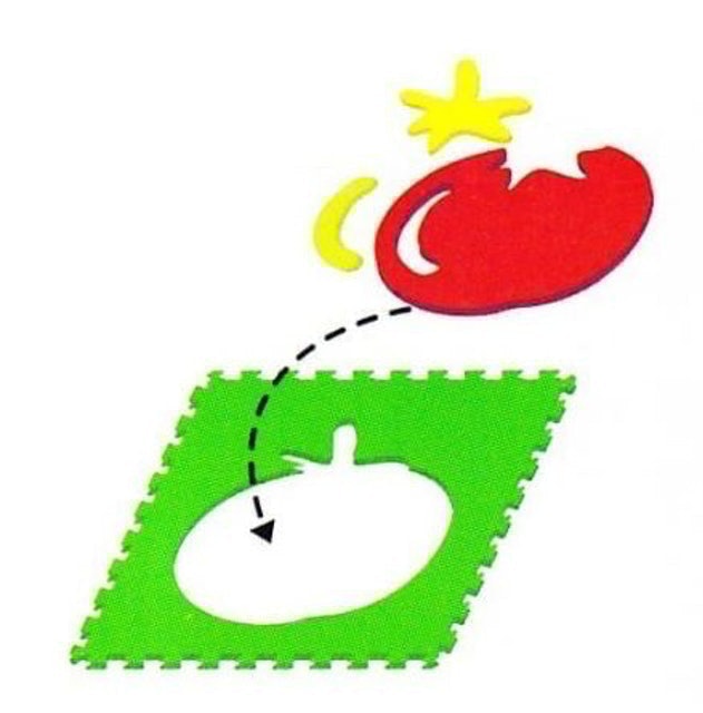  Karpet Puzzle Sayuran