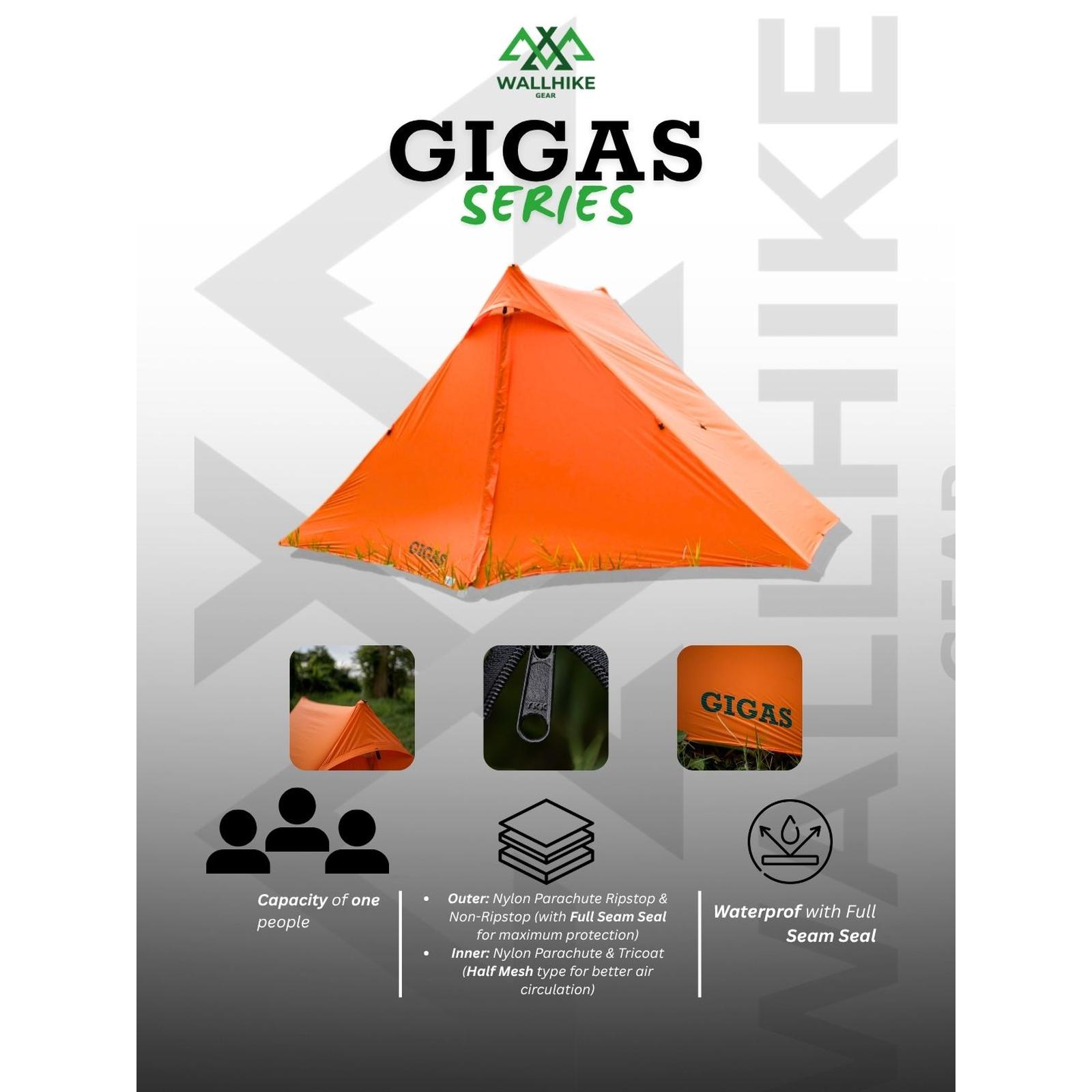 Wallhike Gigas Series 2-3P Tenda Ultralight 2