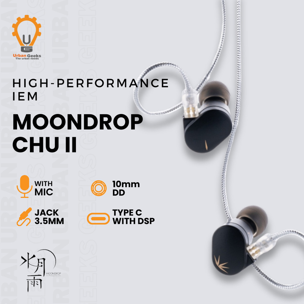 Chengdu Shuiyueyu Technology  Moondrop CHU 2 DSP In Ear Monitor Type C DSP
