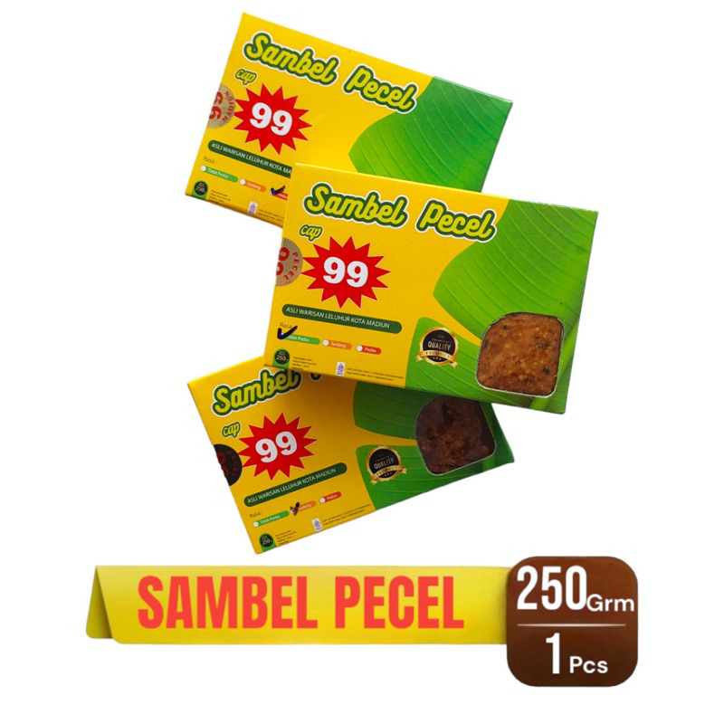 Depot Nasi Pecel 99  Sambal Pecel Cap 99