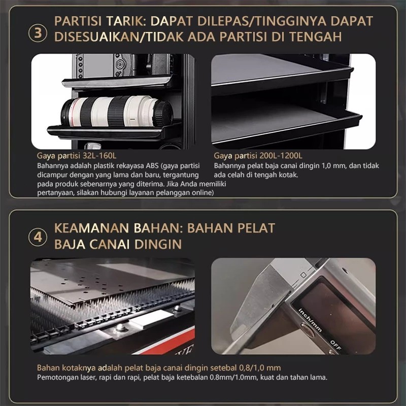  Lenodi Electronic Dry Cabinet 32L AV-DC32s