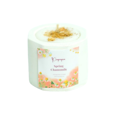 Poupeepou Industrial Scented Candle Marble Chamomile Petal