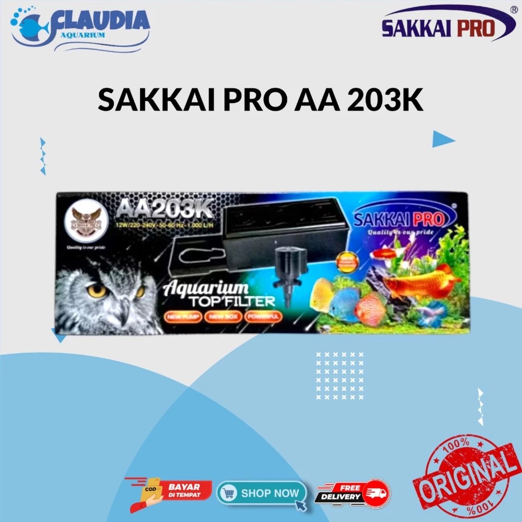 Sakkai Pro Sakkai Pro 3 in One Top Filter SP 380