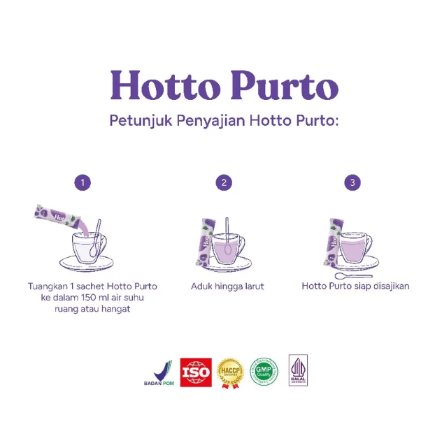 Hotto Hotto Purto Multigrain with Purple Potato 