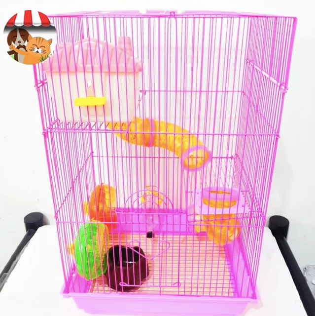 Kandang Hamster 3 Tingkat