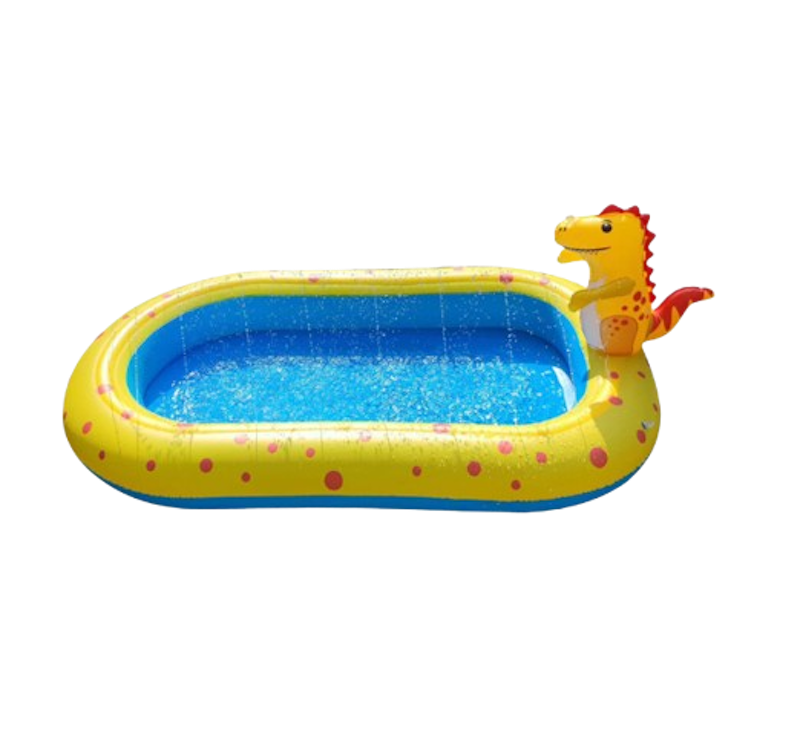 Wannafit Kolam Renang Air Mancur Dinosaurus 1