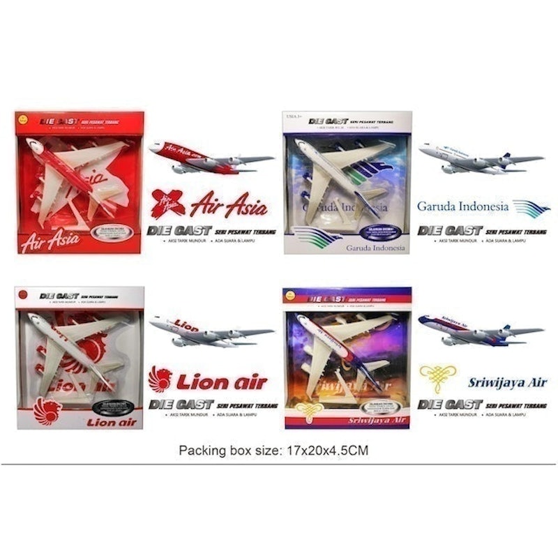 Diecast Seri Pesawat Terbang Airbus A380 4