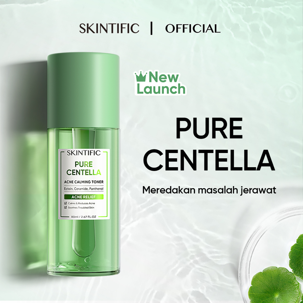 SKINTIFIC Pure Centella Acne Calming Toner