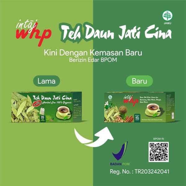 Teh Daun Jati Cina Teh Pelangsing Organic WHP 3