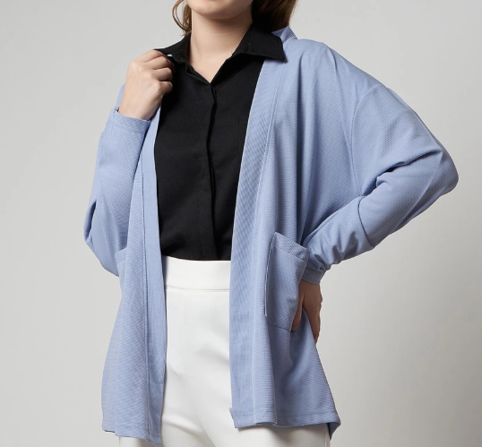  Monellina JESLYN Cardigan Oversize Wanita Polos
