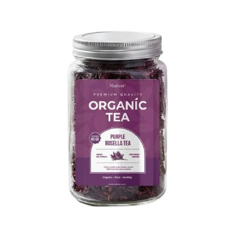 Nutiver Organic Tea Purple Rosella Tea 1