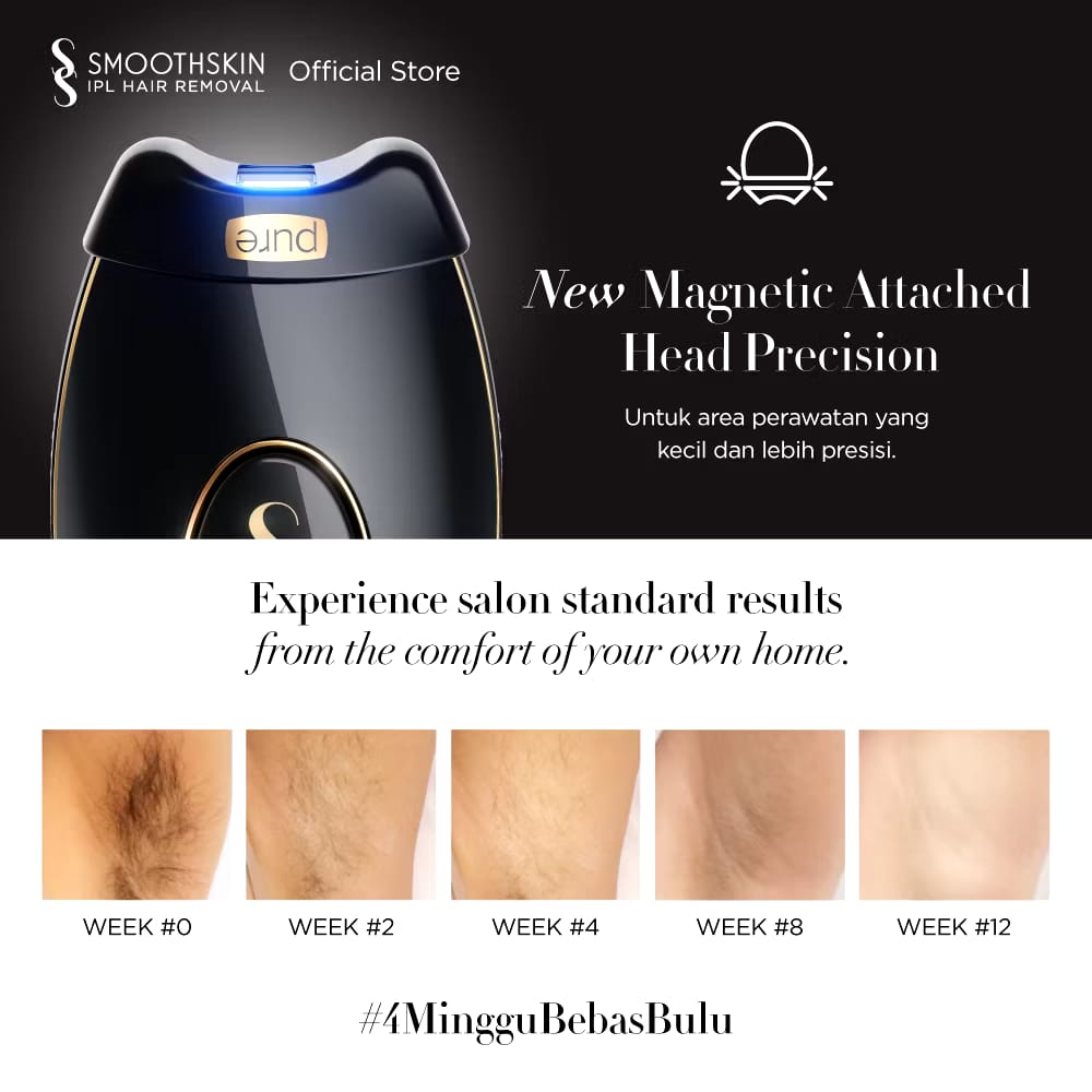 Awindo International SmoothSkin IPL Hair Removal Pure Fit