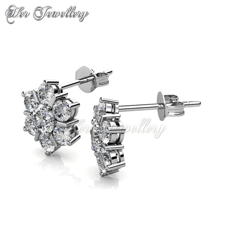 Her Jewellery Flowery Earrings