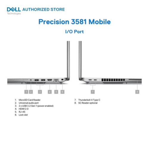 Dell Technologies Dell Mobile Precision 3581