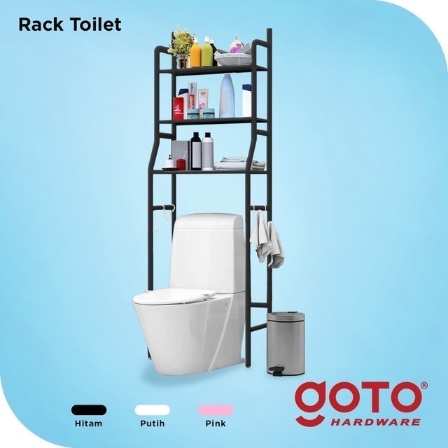 GOTO Hardware Tora Rak Organizer Toilet