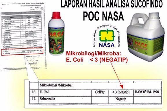 Nasa Pupuk Organik Cair POC 