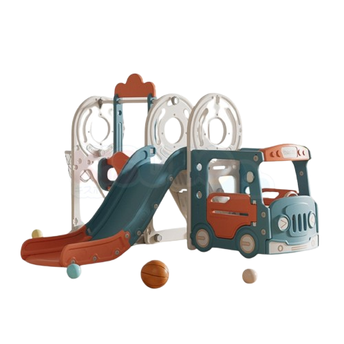 KISUBO Kids Playground 4in1 White Grey ｜ 048