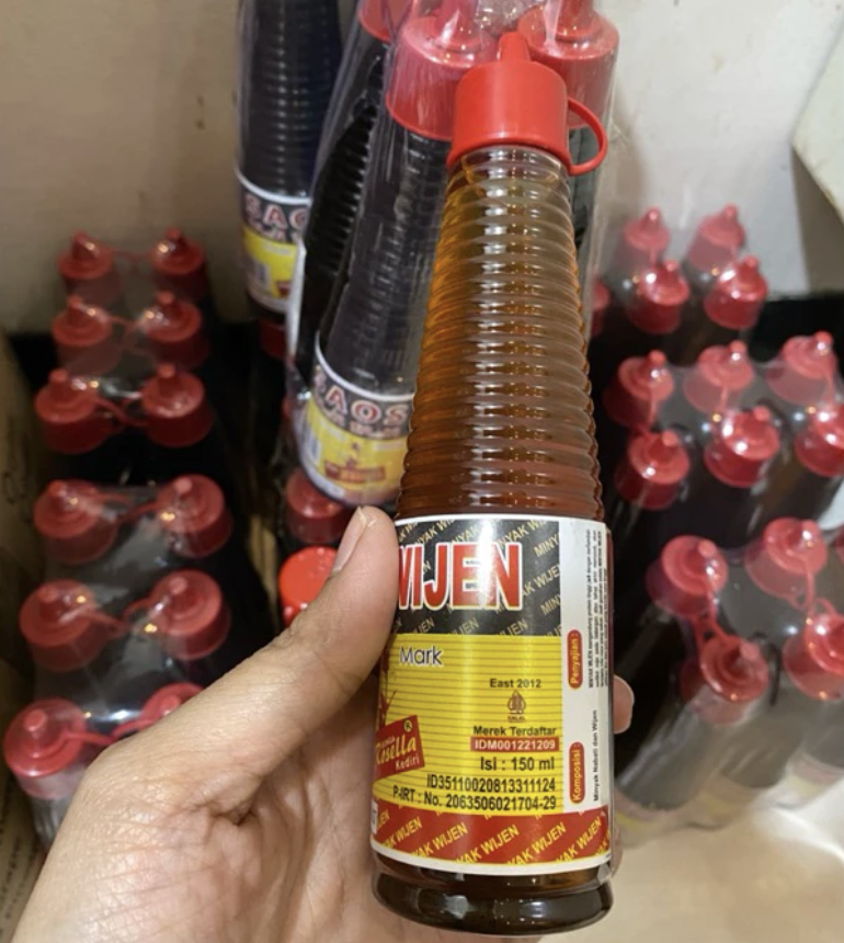 Cap Bunga Rosella Minyak Wijen