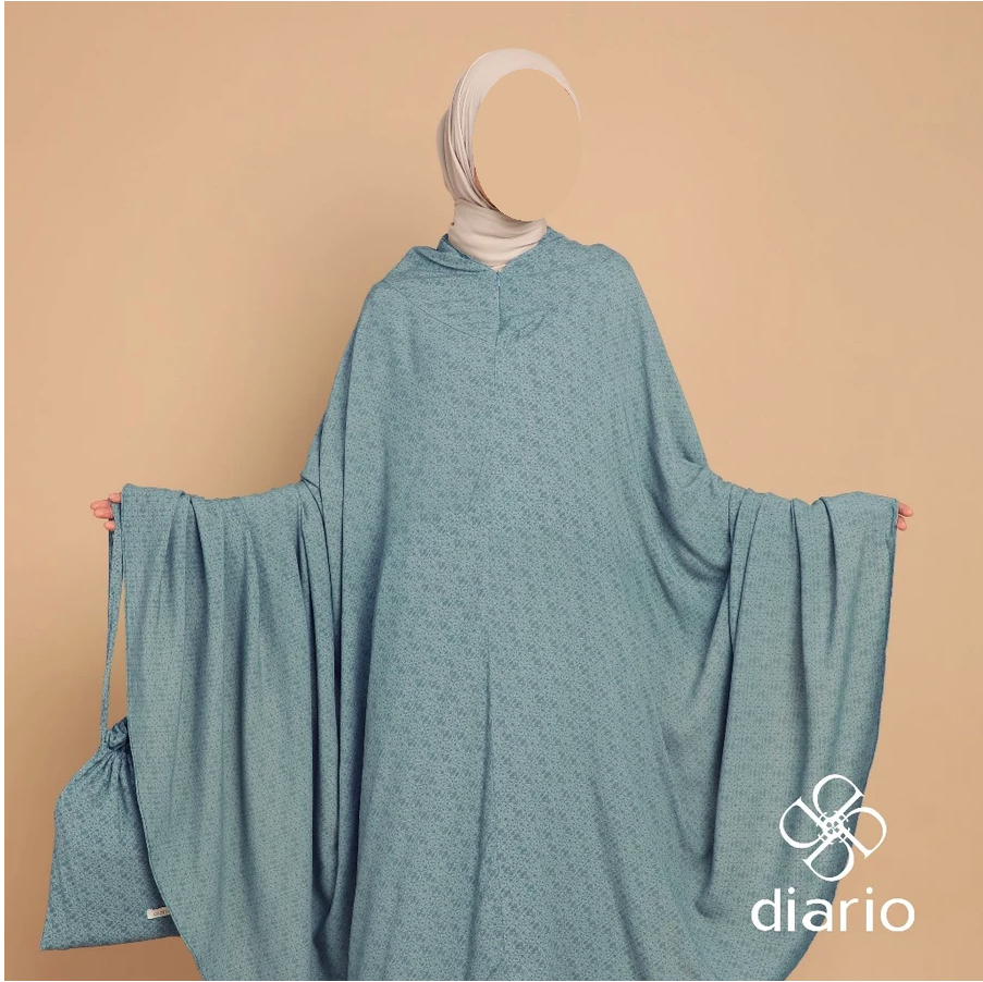  Diario Mukena Dewasa Rayon Alina 2 in 1
