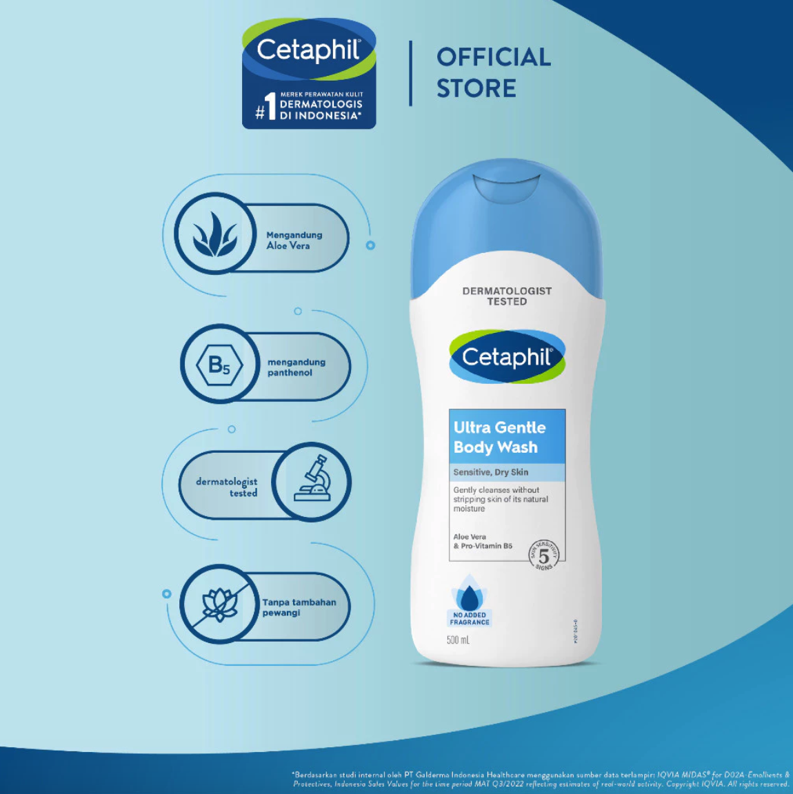 Galderma  Cetaphil Ultra Gentle Body Wash
