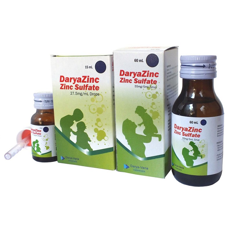 DaryaZinc Syrup ｜ Botol 60 ml