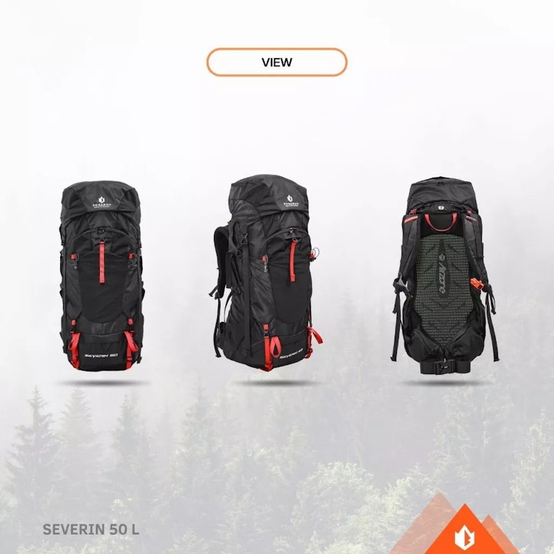 Bogaboo Severin 50 Liter + Daypack 15 L 2