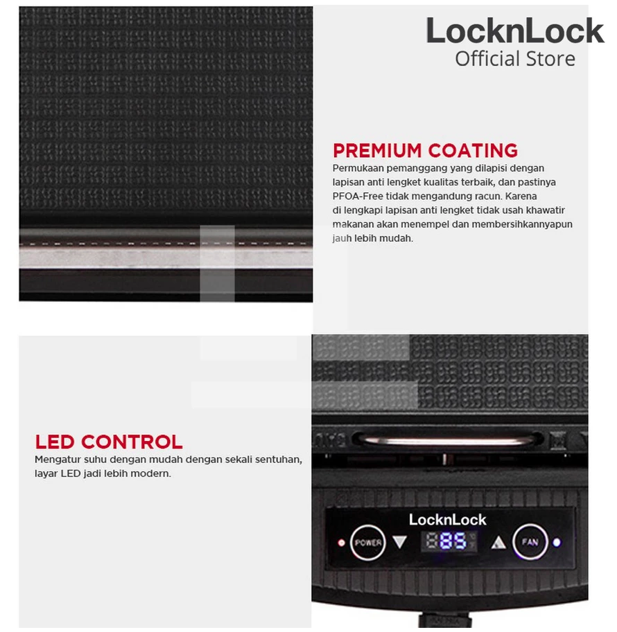 LocknLock Smokeless Grill 4