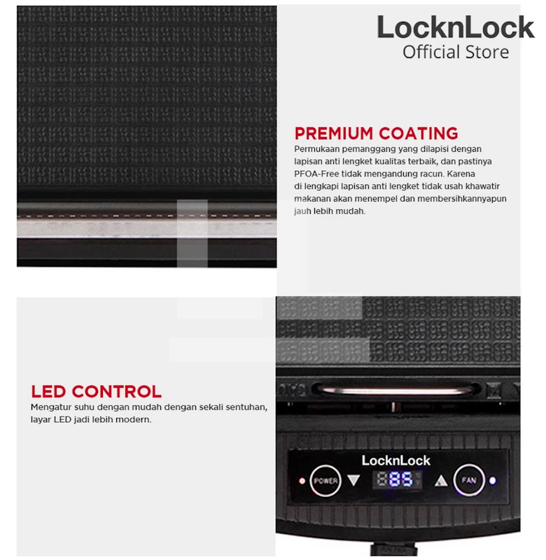 LocknLock Smokeless Grill 4
