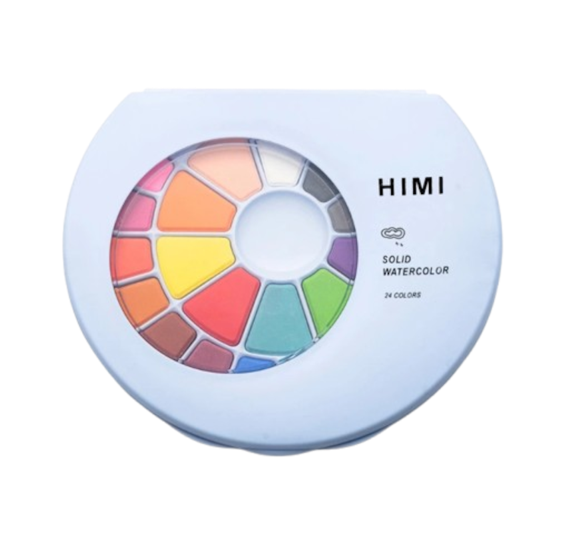 MIYA Himi Solid Watercolor Paint Set 24 Colors 1