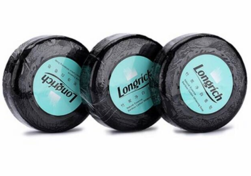 Natural Essence Bamboo Charcoal Whitening Soap 1