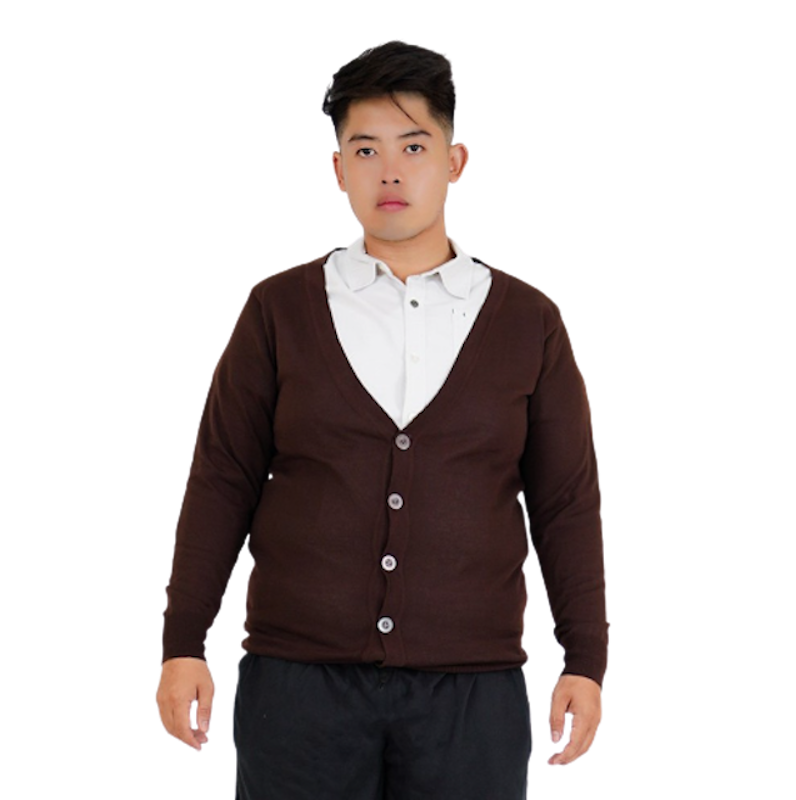 Rico Jumbo Cardigan Rajut V-neck Big Size 1