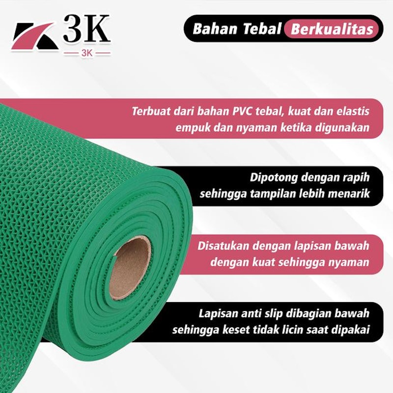 3K Keset Lantai PVC Premium 3
