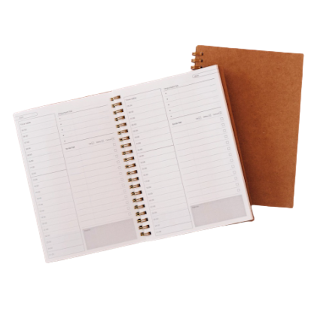Planner Harian Spiral
