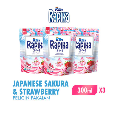 Wings SoKlin® Rapika Japanese Sakura & Strawberry